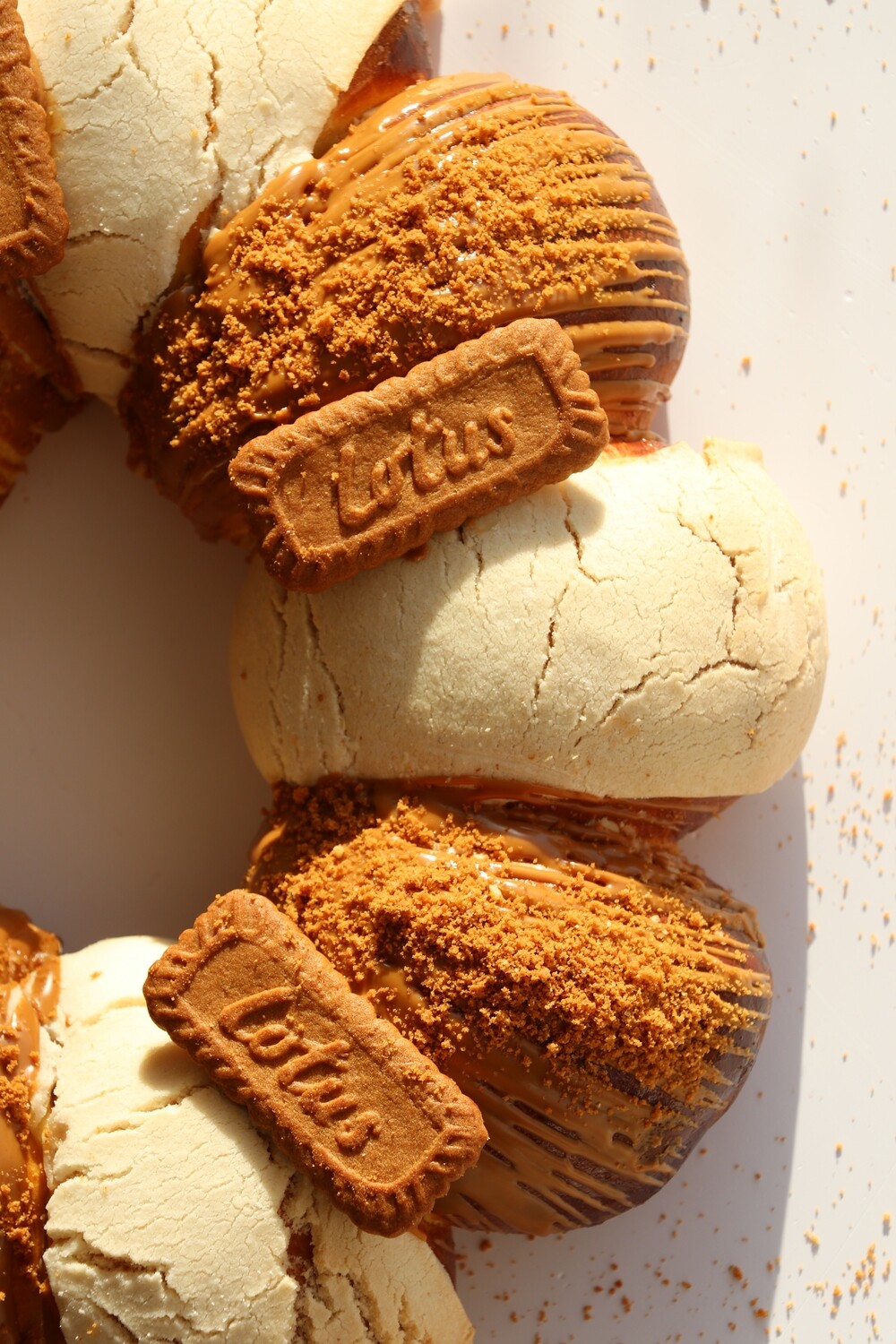 Rosca de reyes de lotus