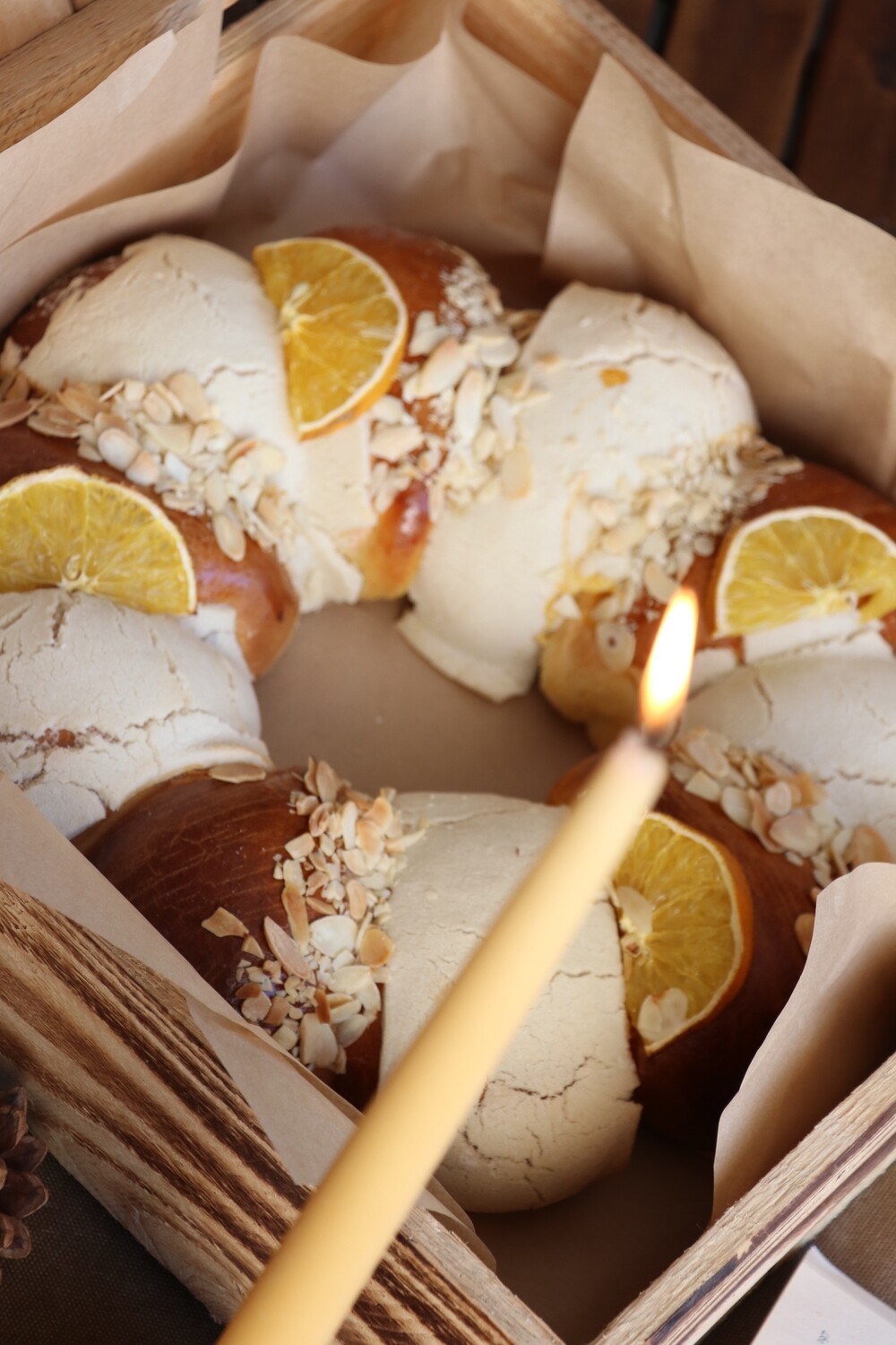 Rosca de reyes tradicional