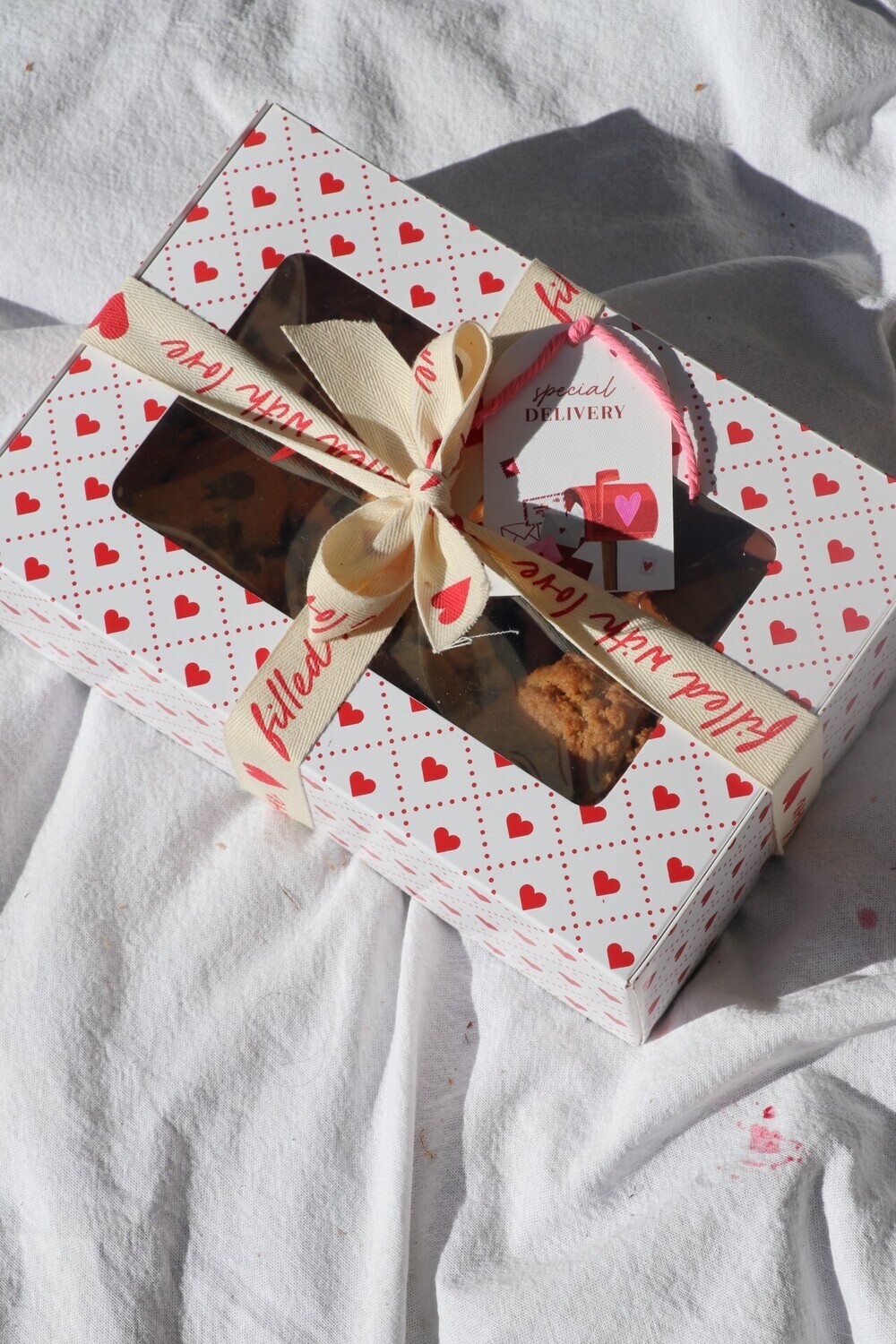 Valentines cookie box