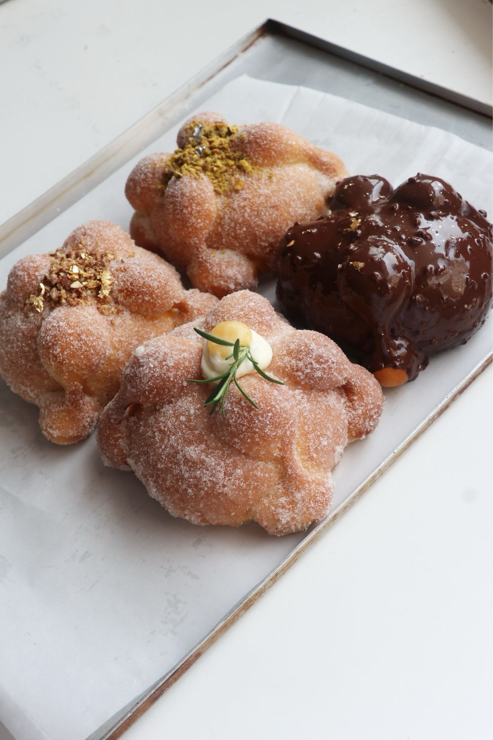 Pan de muerto praliné avellana
