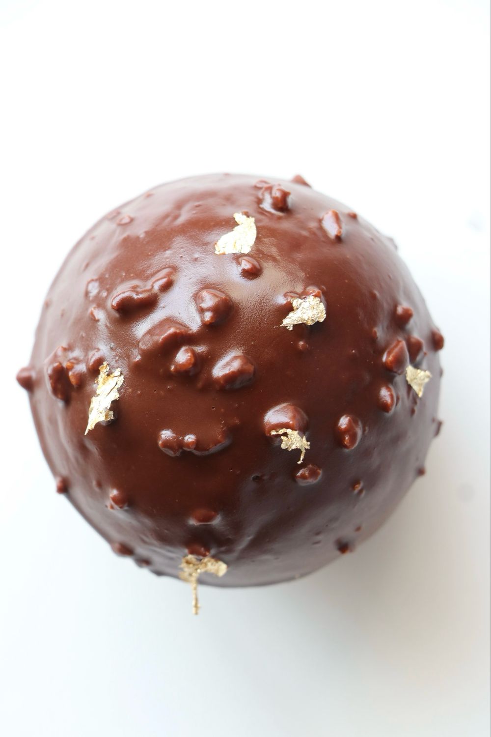 Esfera de croissant cubierta