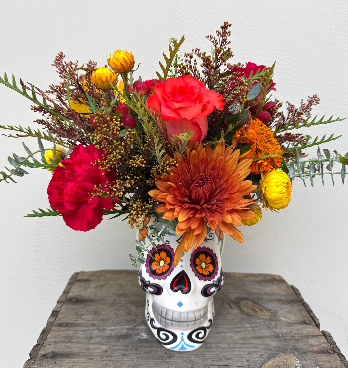 Dia de Los Muertos Skull