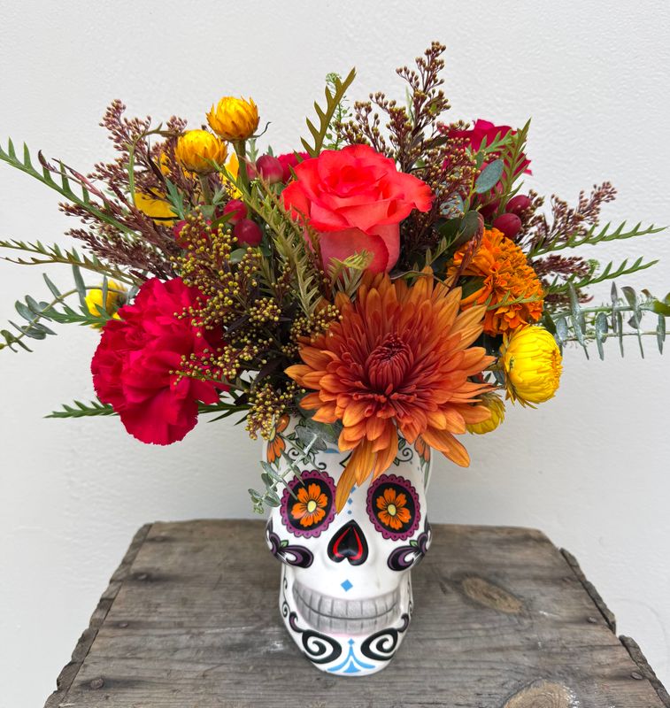 Dia de Los Muertos Skull