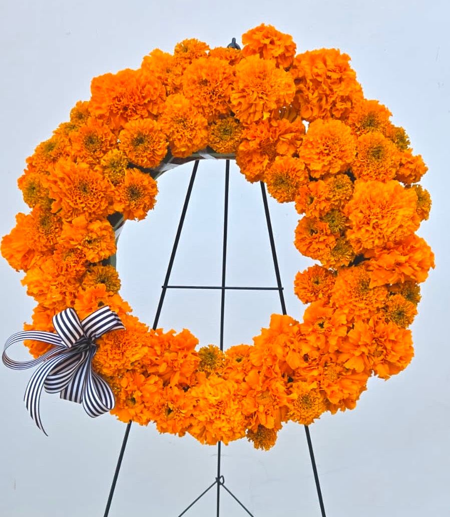 Dia de Los Muertos Wreath