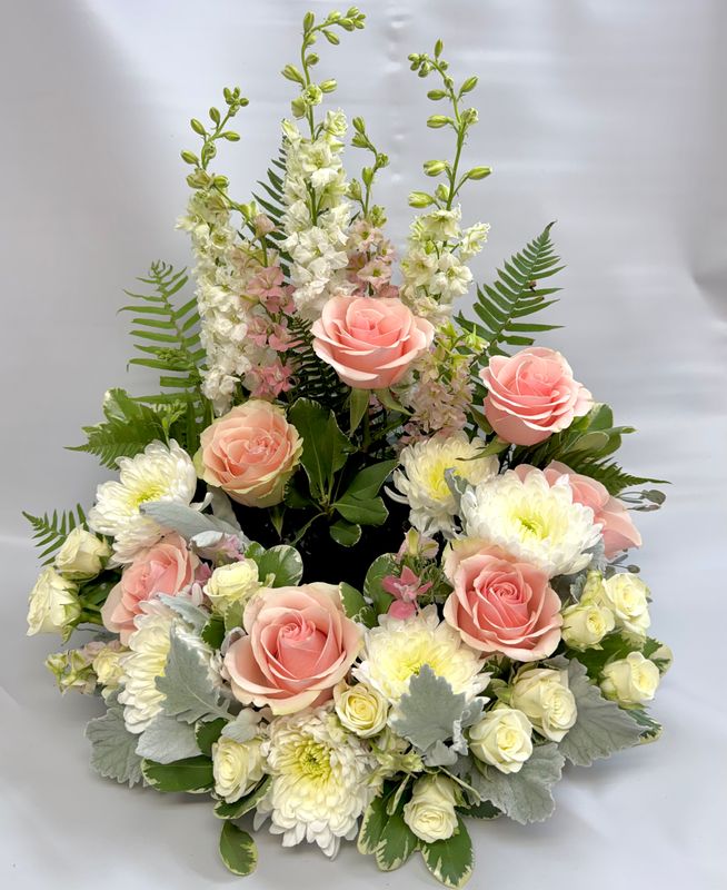 Peaceful Pinks Urn Piece