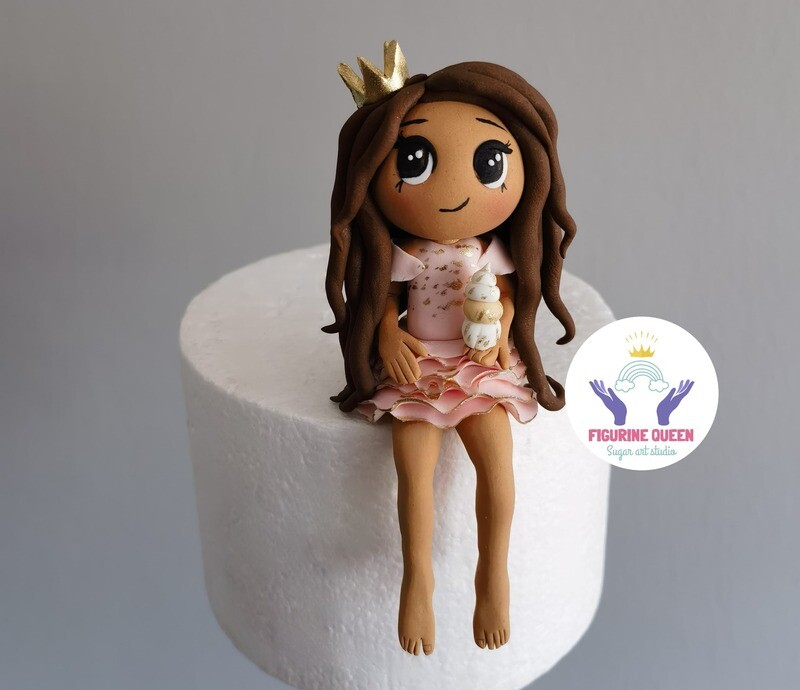 Fondant Doll Figurines