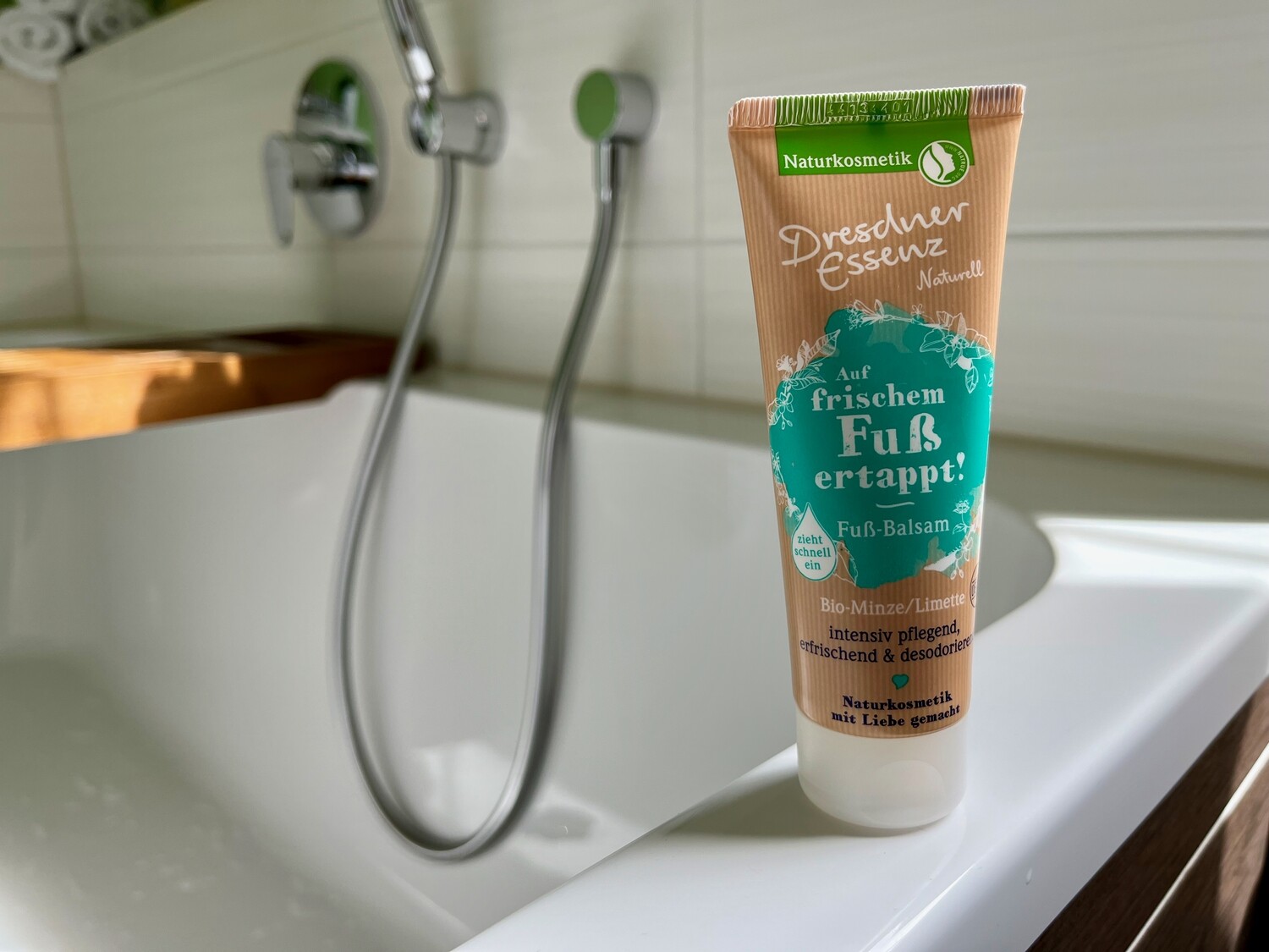 Fuß Balsam: Auf frischem Fuß ertappt!
