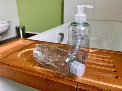 Designflasche zum Anmischen