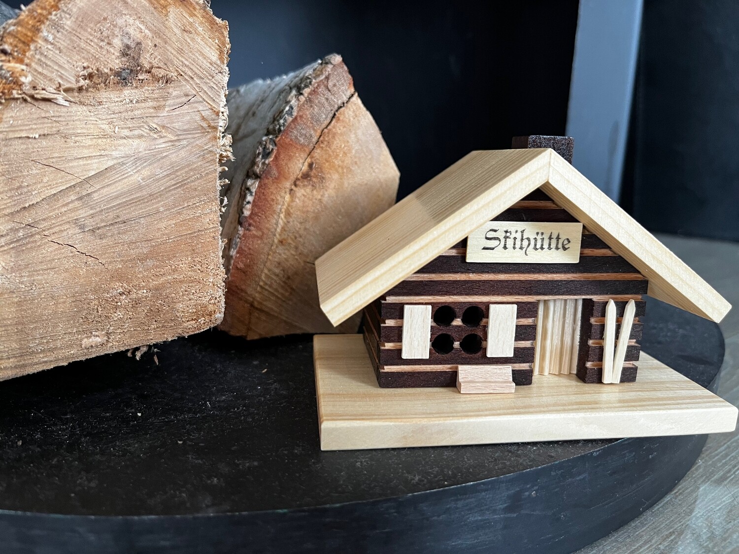 KNOX Räucherhaus Ski Hütte &quot;Echt Erzgebirge&quot;