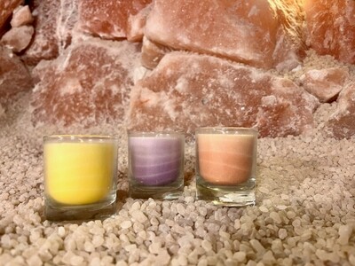 PALM LIGHT Windlicht Feng Shui NUANCE (4er-Set)
