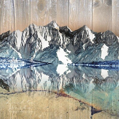 Berge mit Altholz