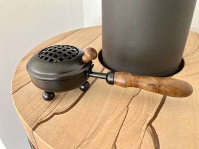 Räuchergefäß Mahani mit Holzgriff