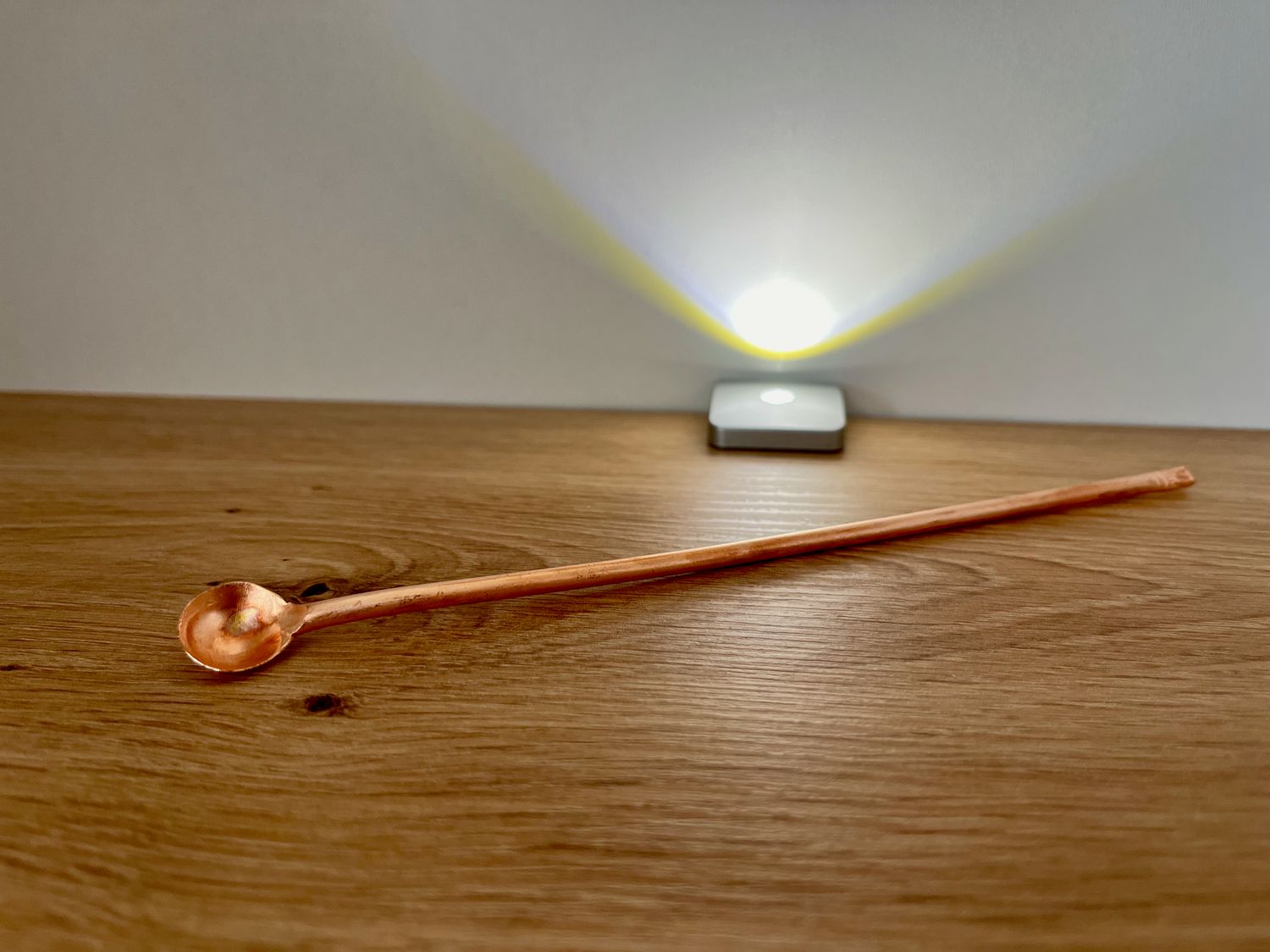 Löffel zum Räuchern aus Kupfer