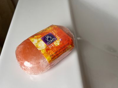 Salzkristall Seife