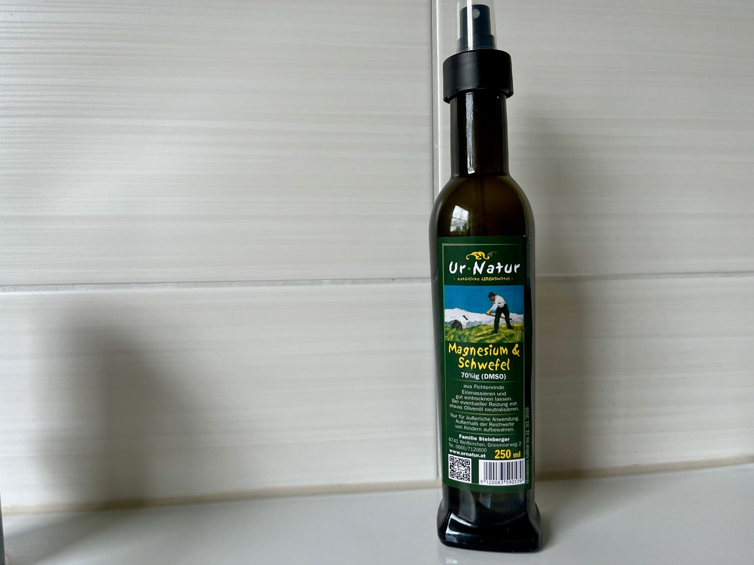 Magnesiumspray mit DMSO