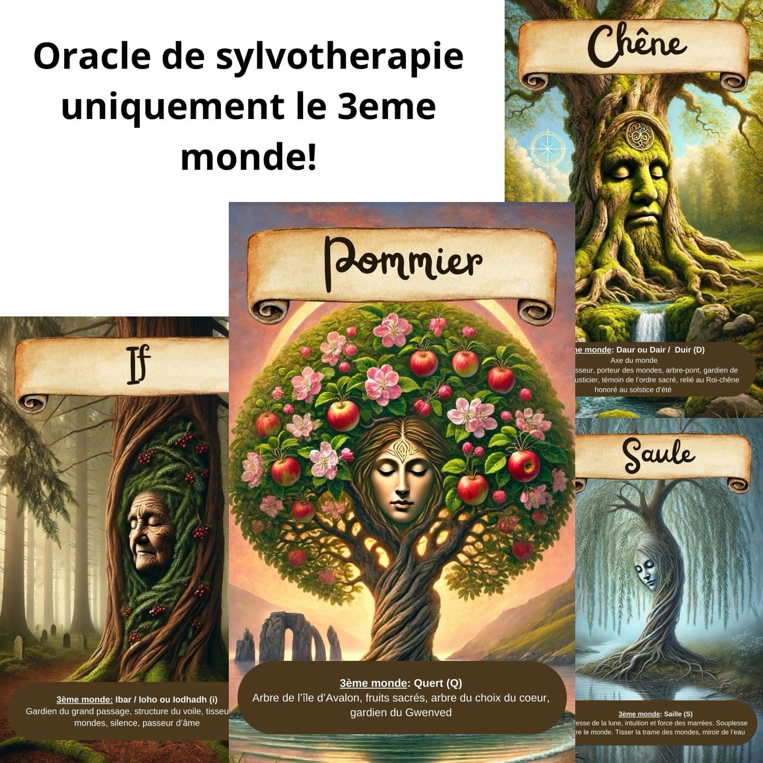 Pour ceux qui ont deja les mondes 1 et 2 de l’oracle de Sylvotherapie