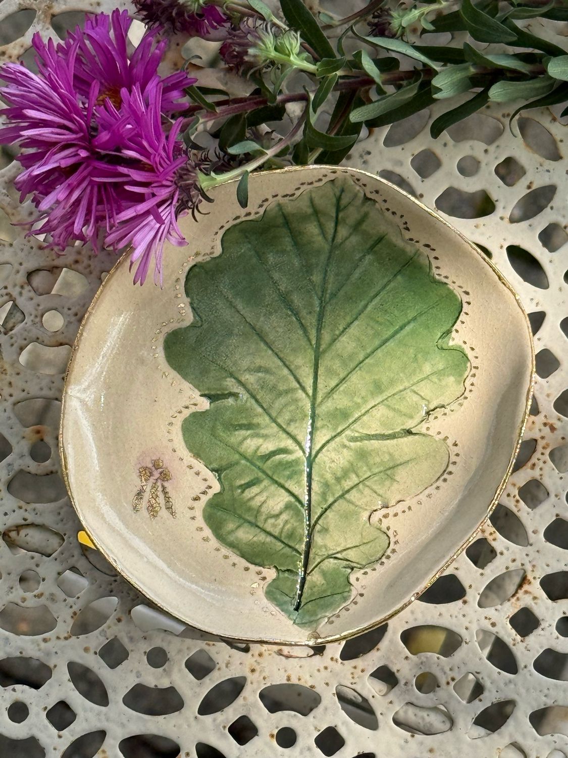 Bol à offrande chêne et awen