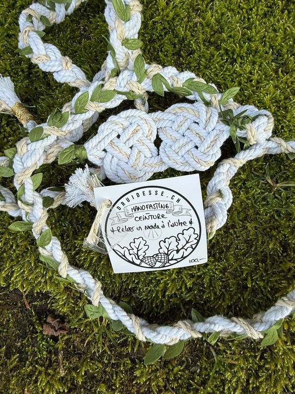 Hanfasting cordes et ceintures 