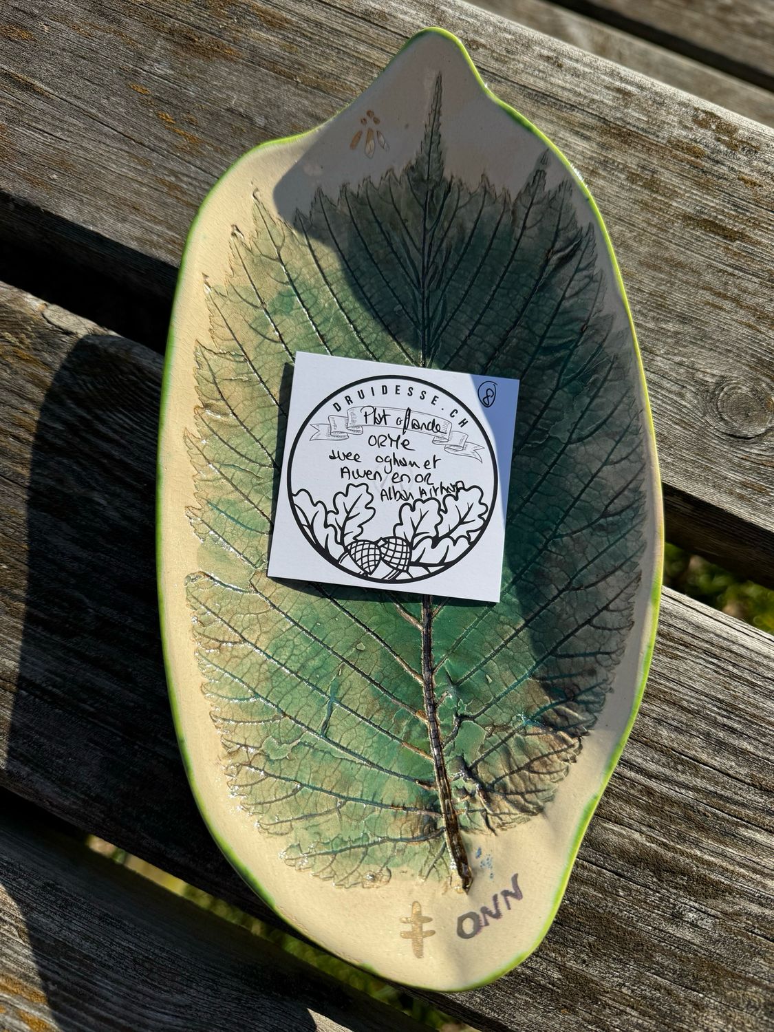 Coupelle orme Alban Arthan no 8