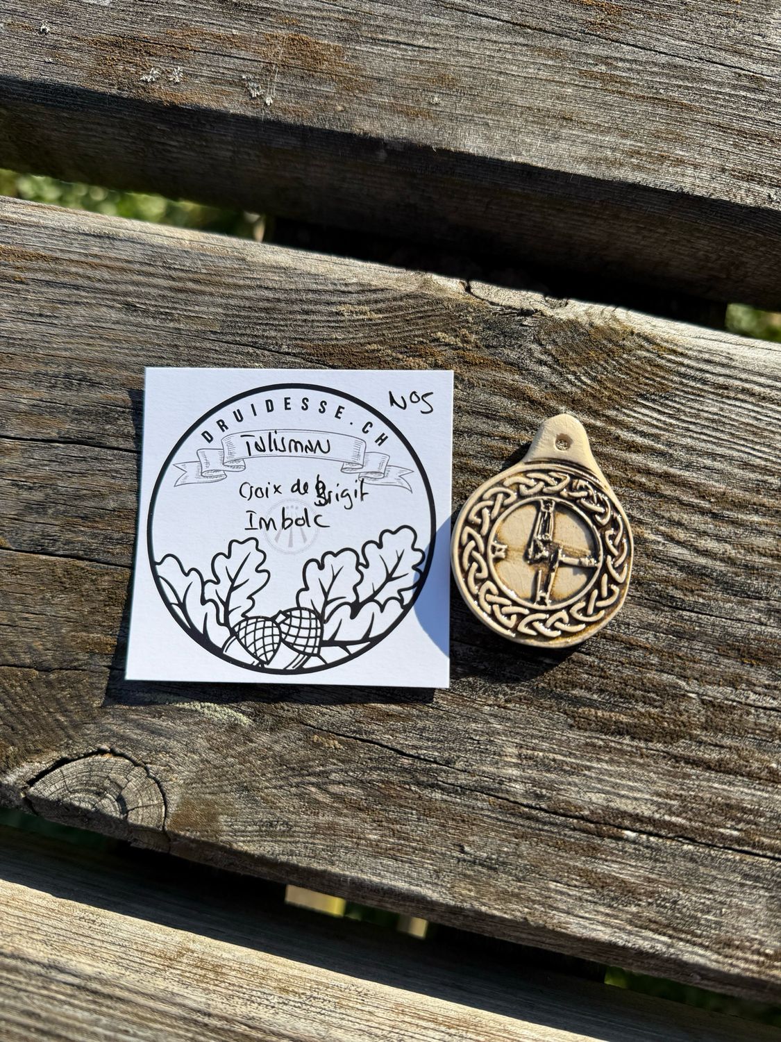 Talisman croix de Brigit  Imbolc no 5