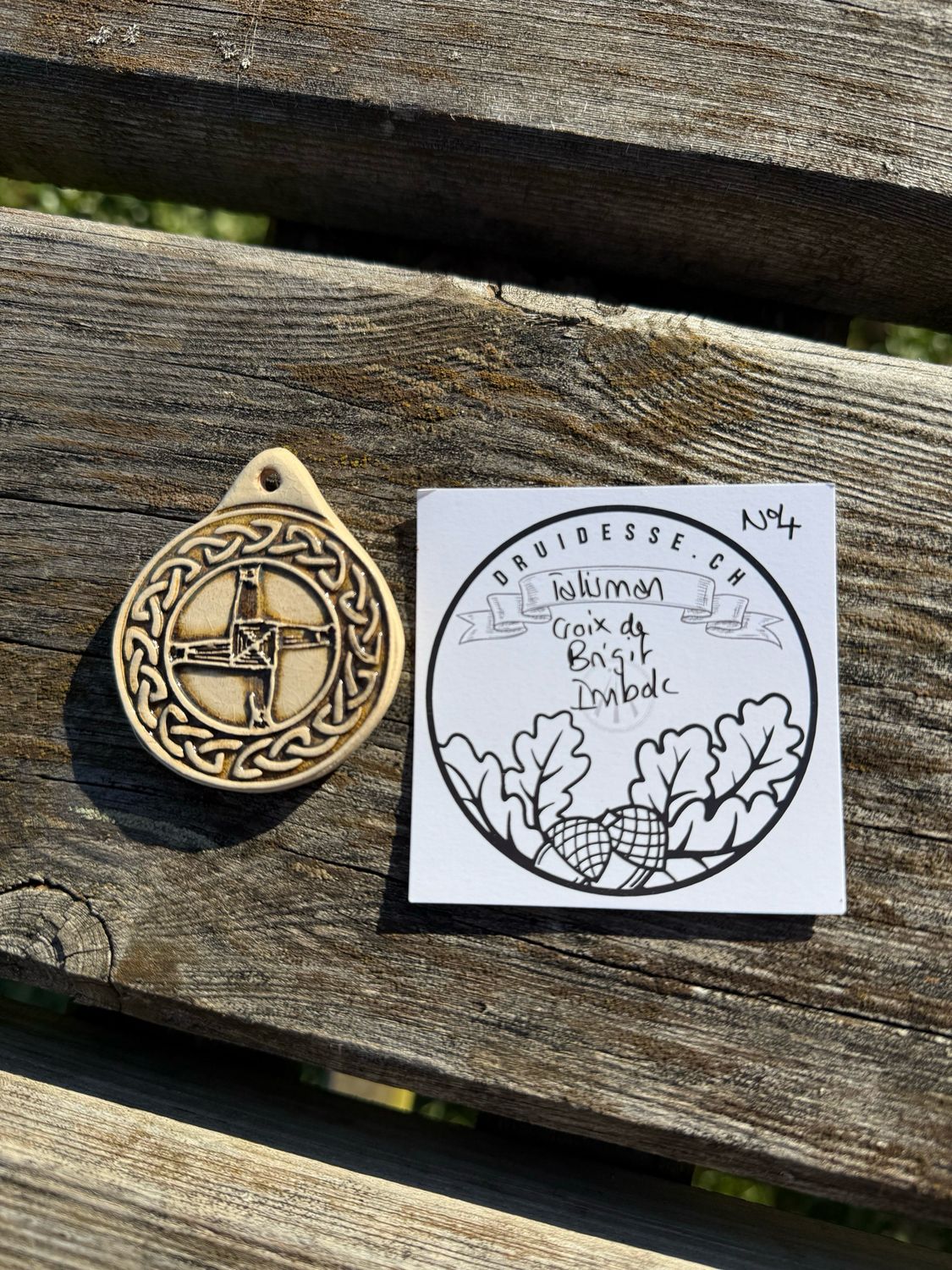 Talisman croix de Brigit  Imbolc no 4
