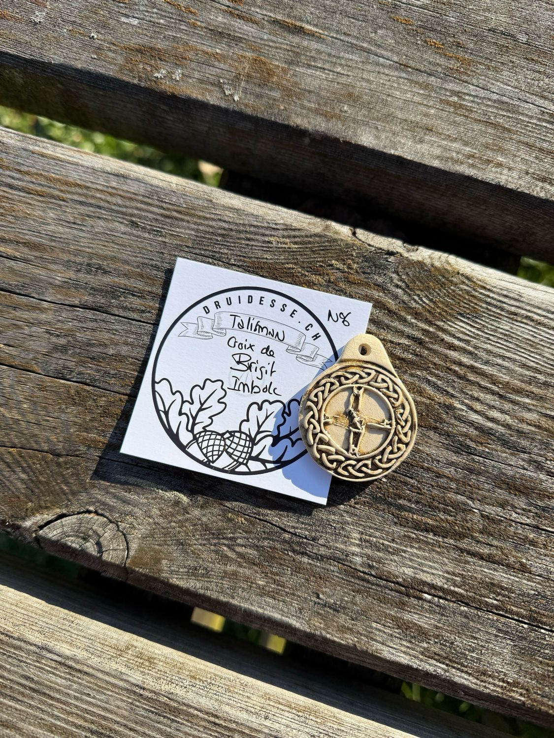 Talisman croix de Brigit  Imbolc no 6