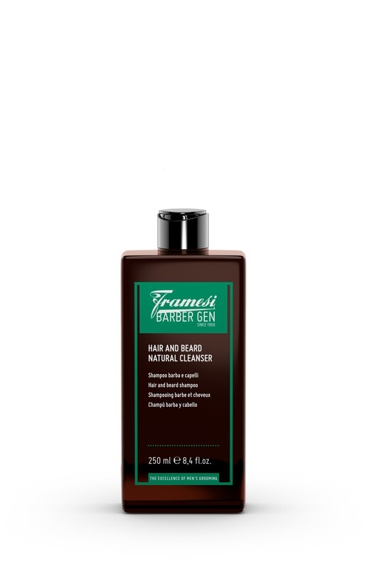 FRAMESI BARBER GEN HAIR AND BEARD NATURAL CLEANSER 250 ML