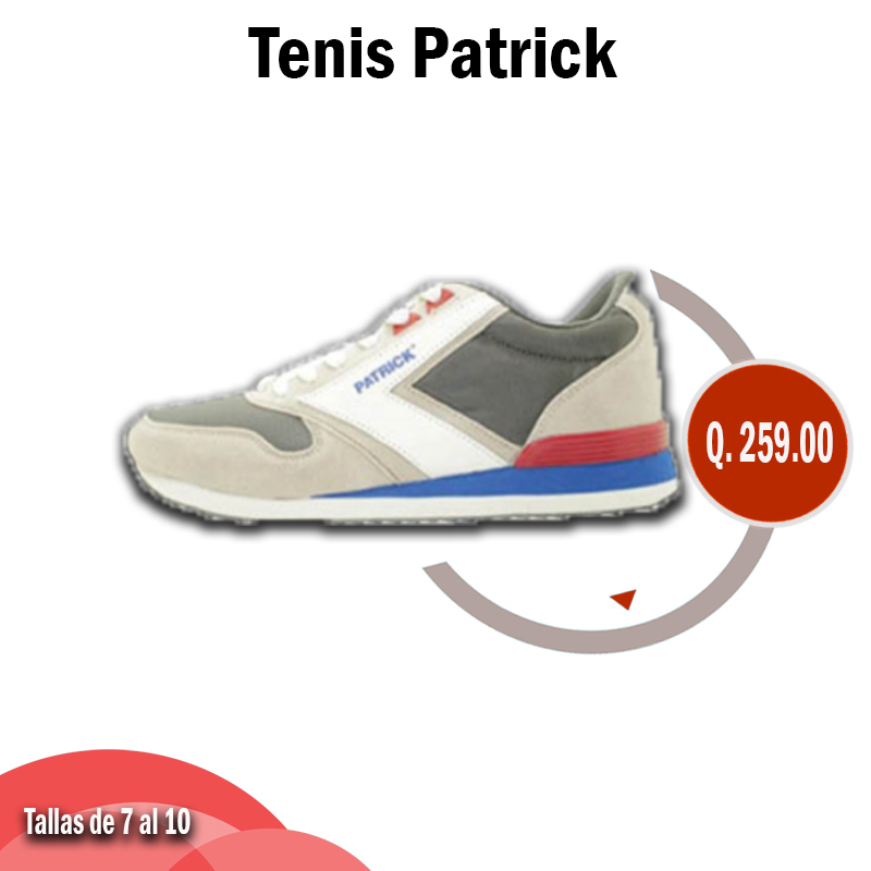 Tenis Patrick de caballero