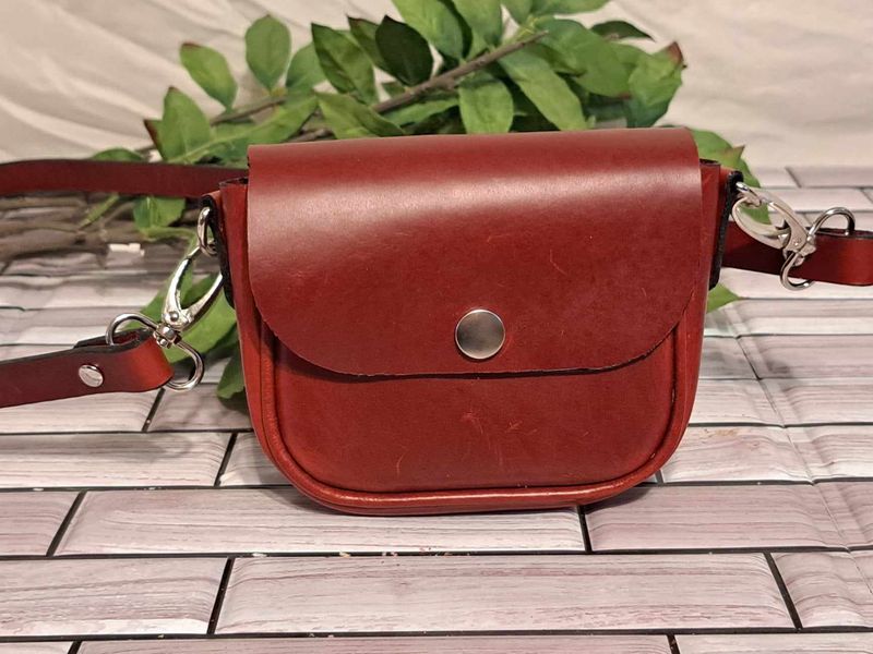 Handmade Leather Purse for Kids