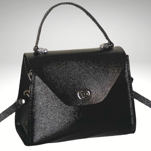 Black Classic Saffiano Leather Bag