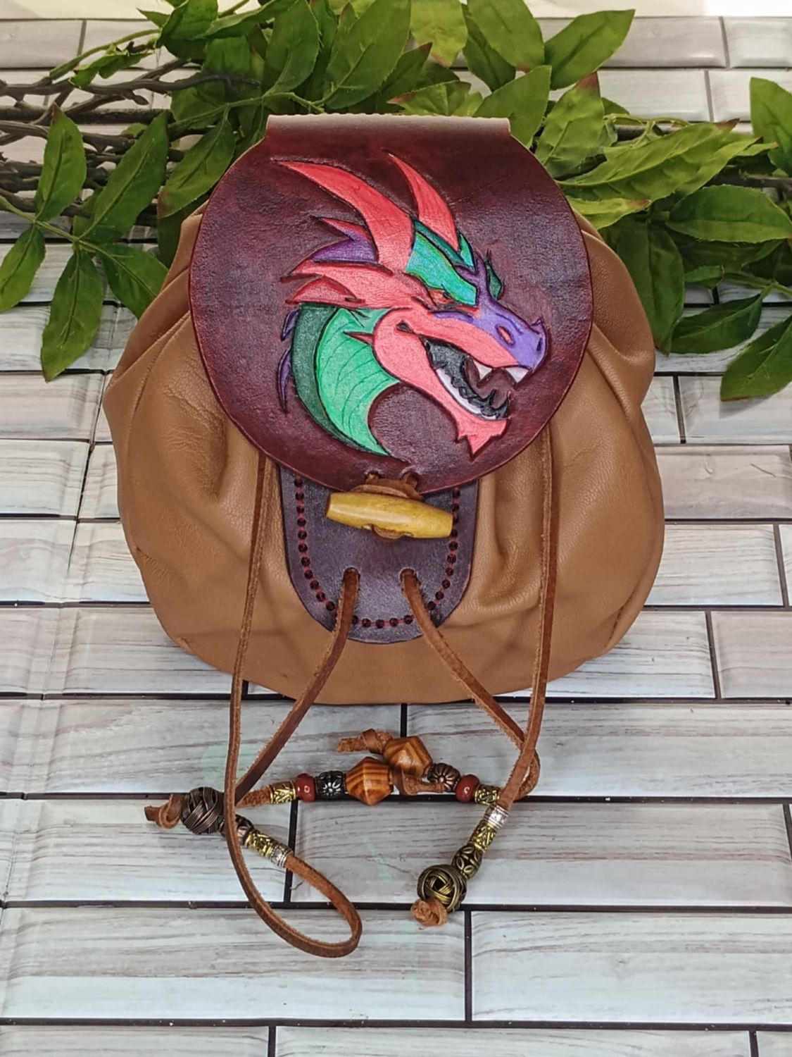 Custom Leather Sporran