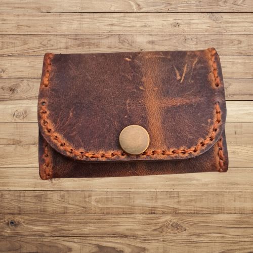 Oil Tanned Coin Purse