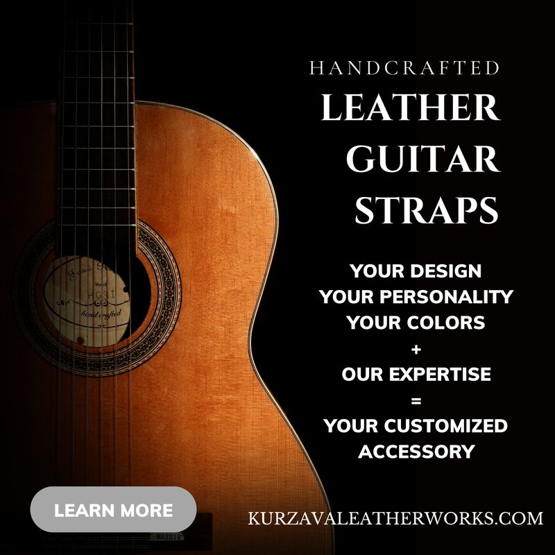Guitar Strap - Custom Made for You