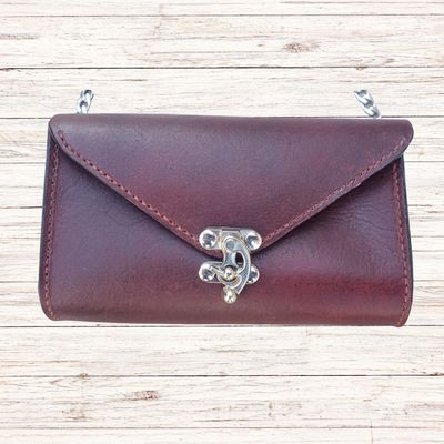 Leather Clutch Purse