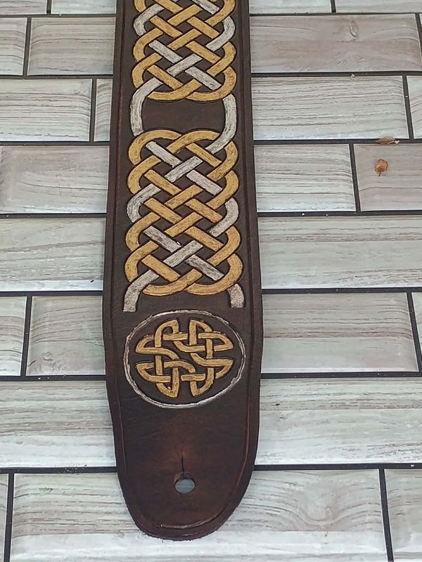 Detailed Guitar Strap - Custom Made for You
