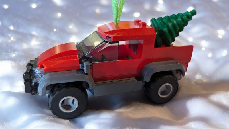 BrickCrafts Build-Your-Own Delivery Truck Ornament (bulk)