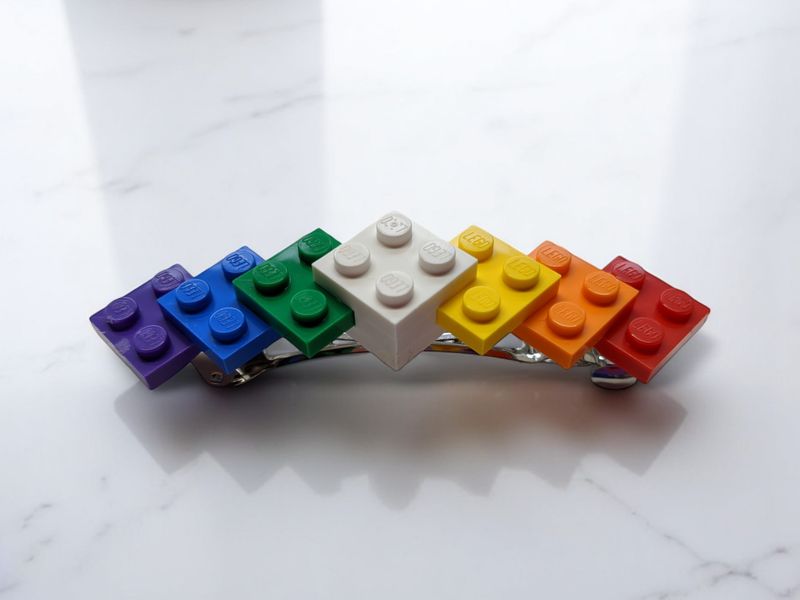 BrickCrafts Large French Barrette with Auto Clasp