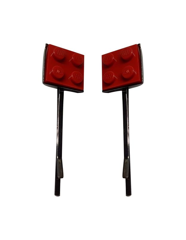 Square Bezel Bobby Pin Hair Clips by BrickCrafts