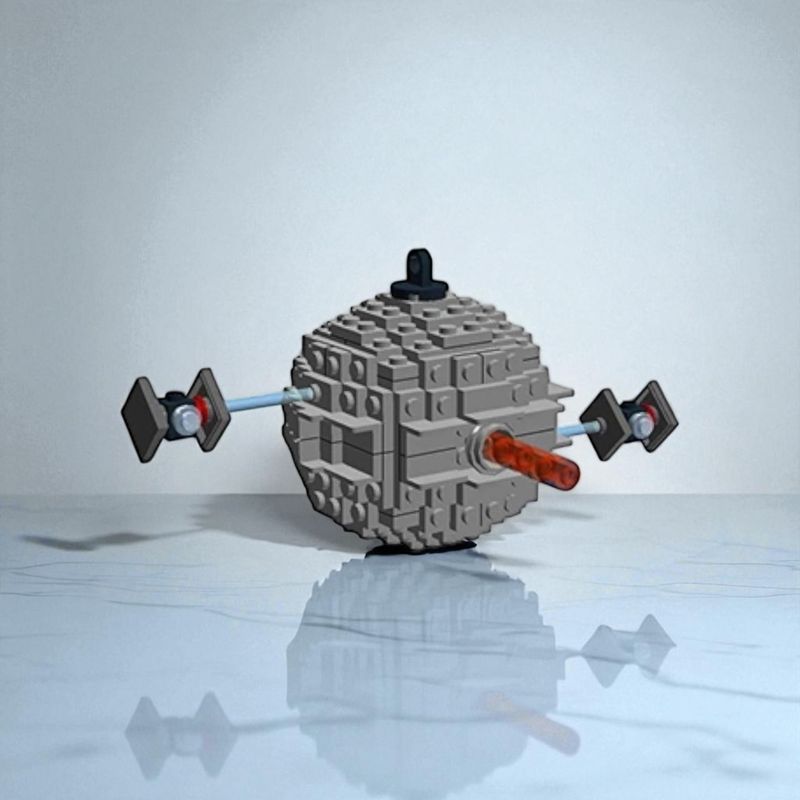 Starkiller Base Build-Your-Own LEGO Ornament by BrickCrafts