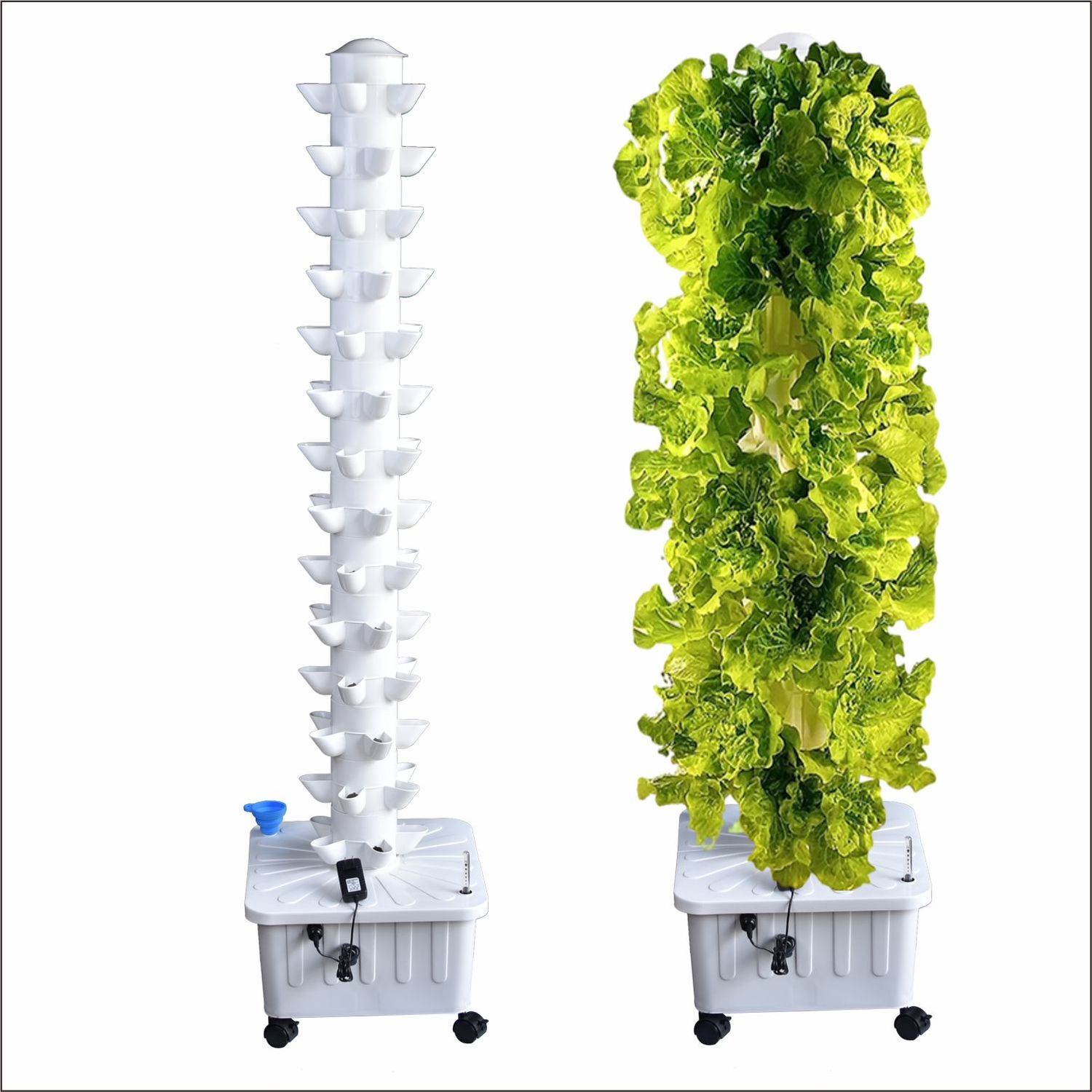 Now On Sale, Hydroponic Tower, 14 layers, 70 pot holes