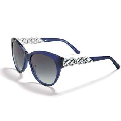 Interlok Braid Sunglasses-Blue