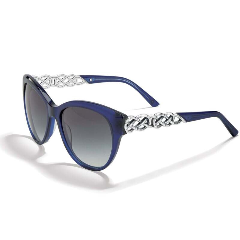Interlok Braid Sunglasses-Blue