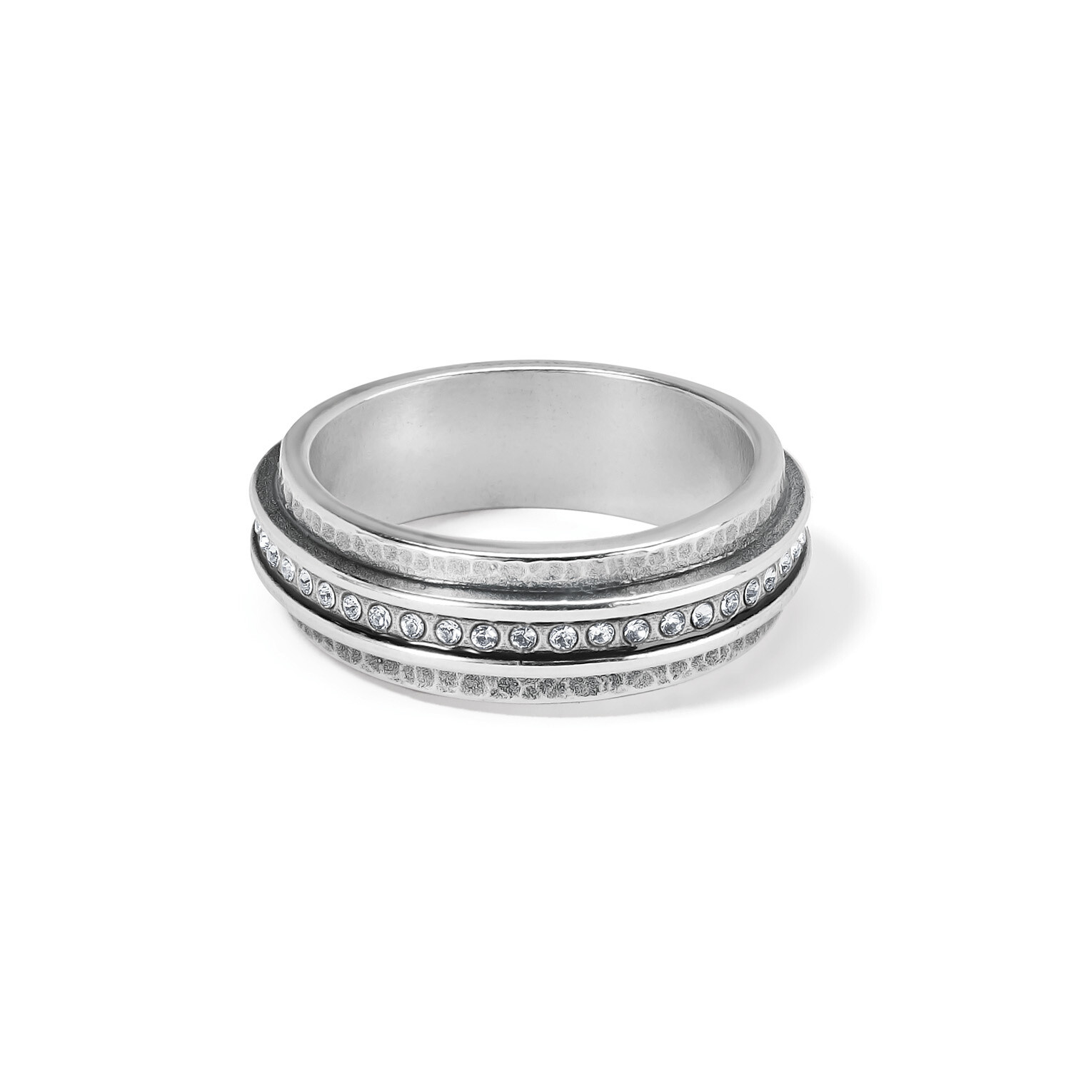MERIDIAN LUMENS RING, Color: SILVER, Size: 6
