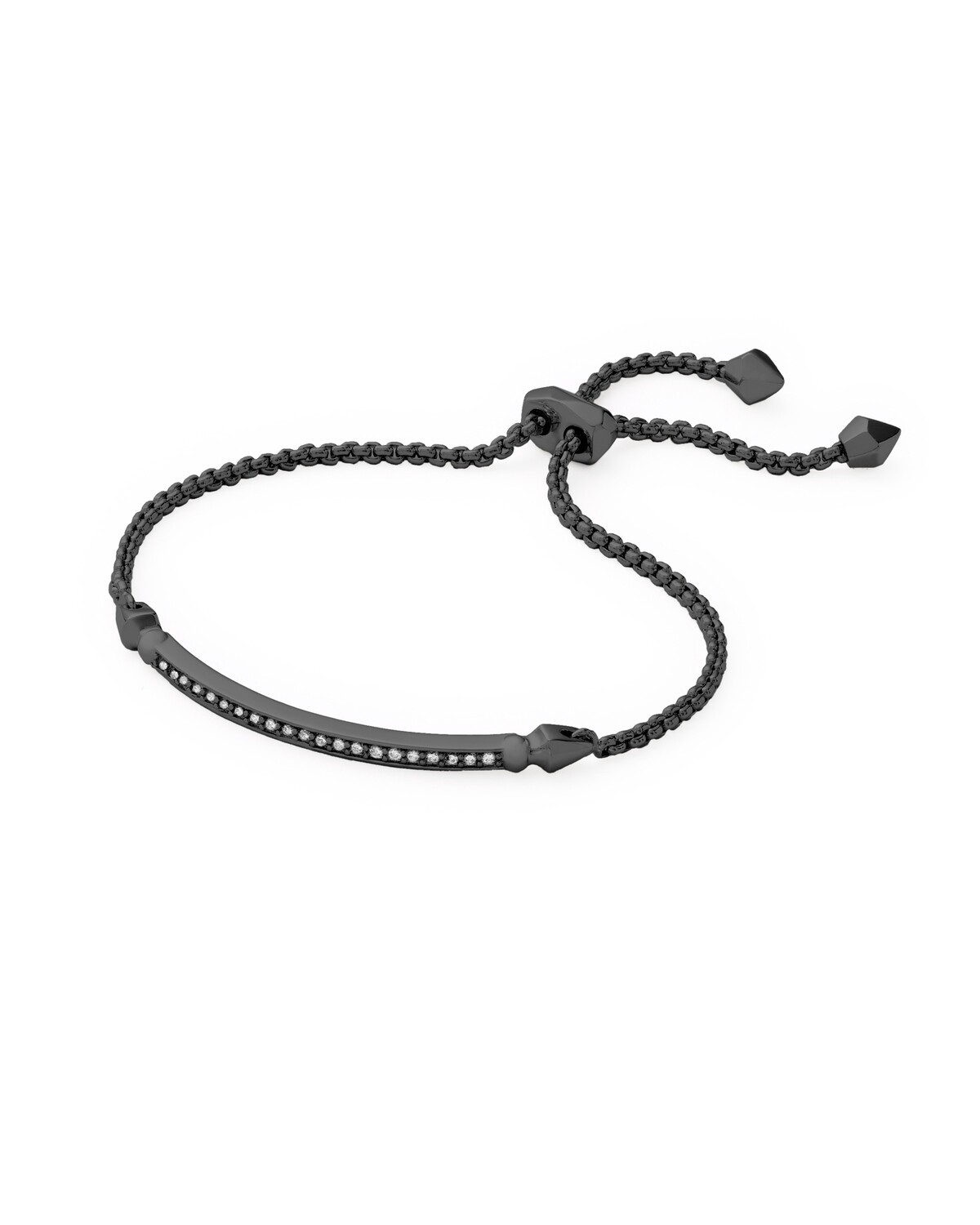 OTT BRACELET, Color: GUNMETAL METAL, Size: ONE SIZE