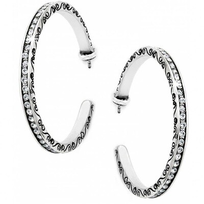 Secret of Love Hoop Earrings