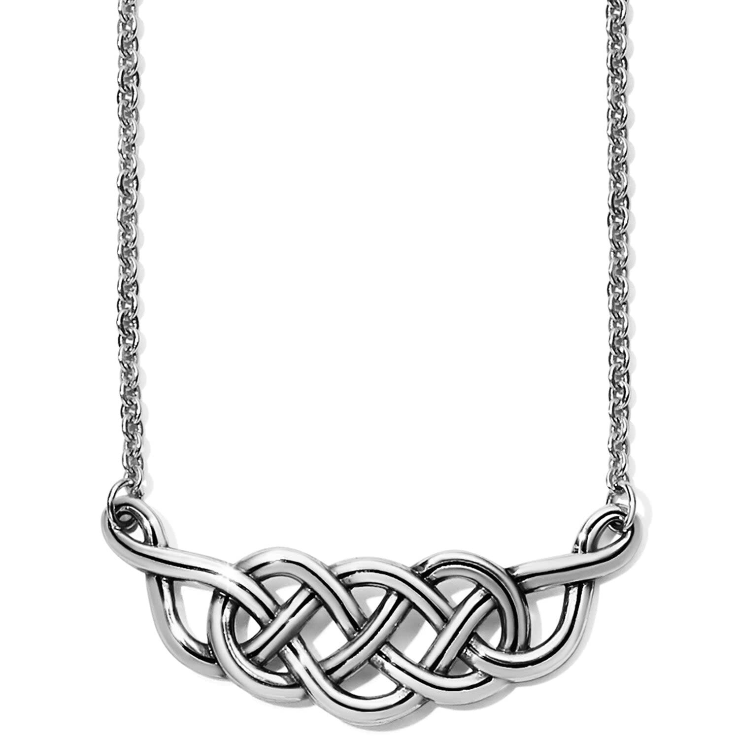 INTERLOK BRAID COLLAR NECKLACE