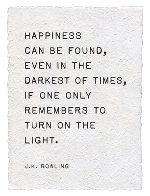 HAPPINESS CAN BE FOUND