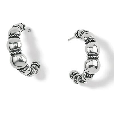 SONORA BALL HOOP EARRINGS