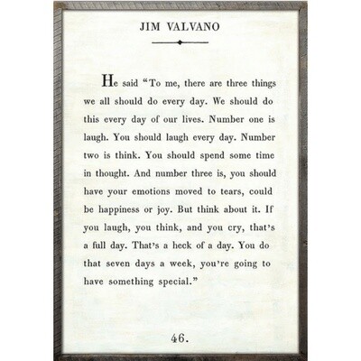 JIM VALVANO PRINT