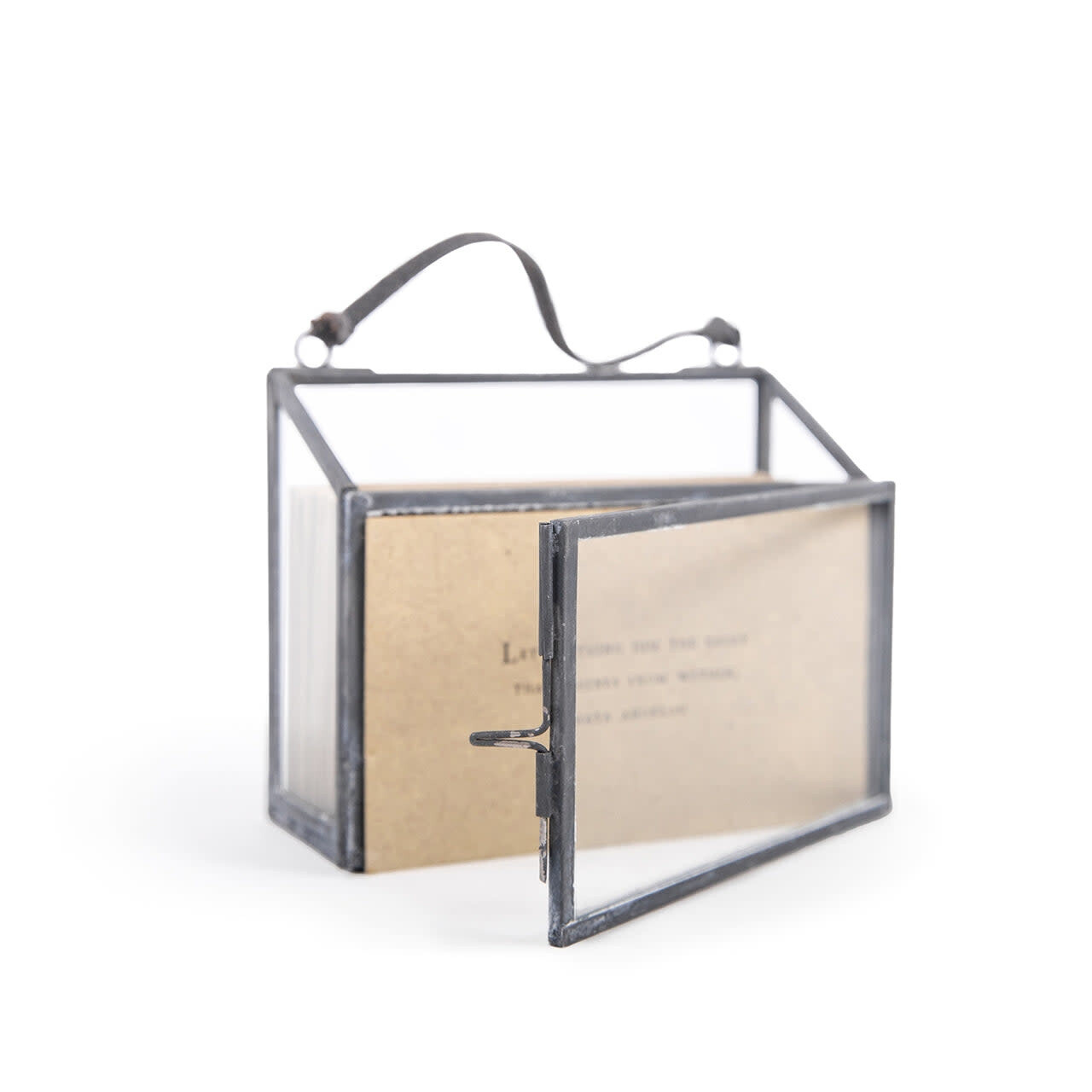 HORIZONTAL FRAME &amp; HOLDER W/50 GATHERED THOUGHTS